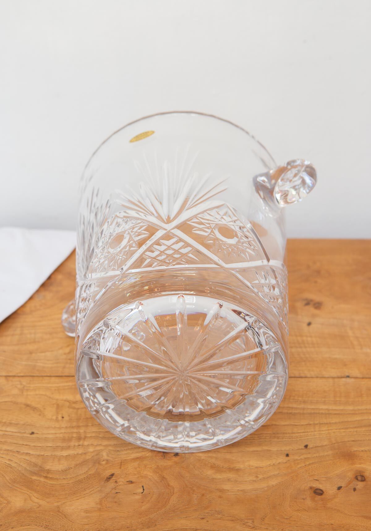 Klein Bertrichamps Baccarat champagne bucket from the 80s