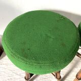 Vintage rattan stools