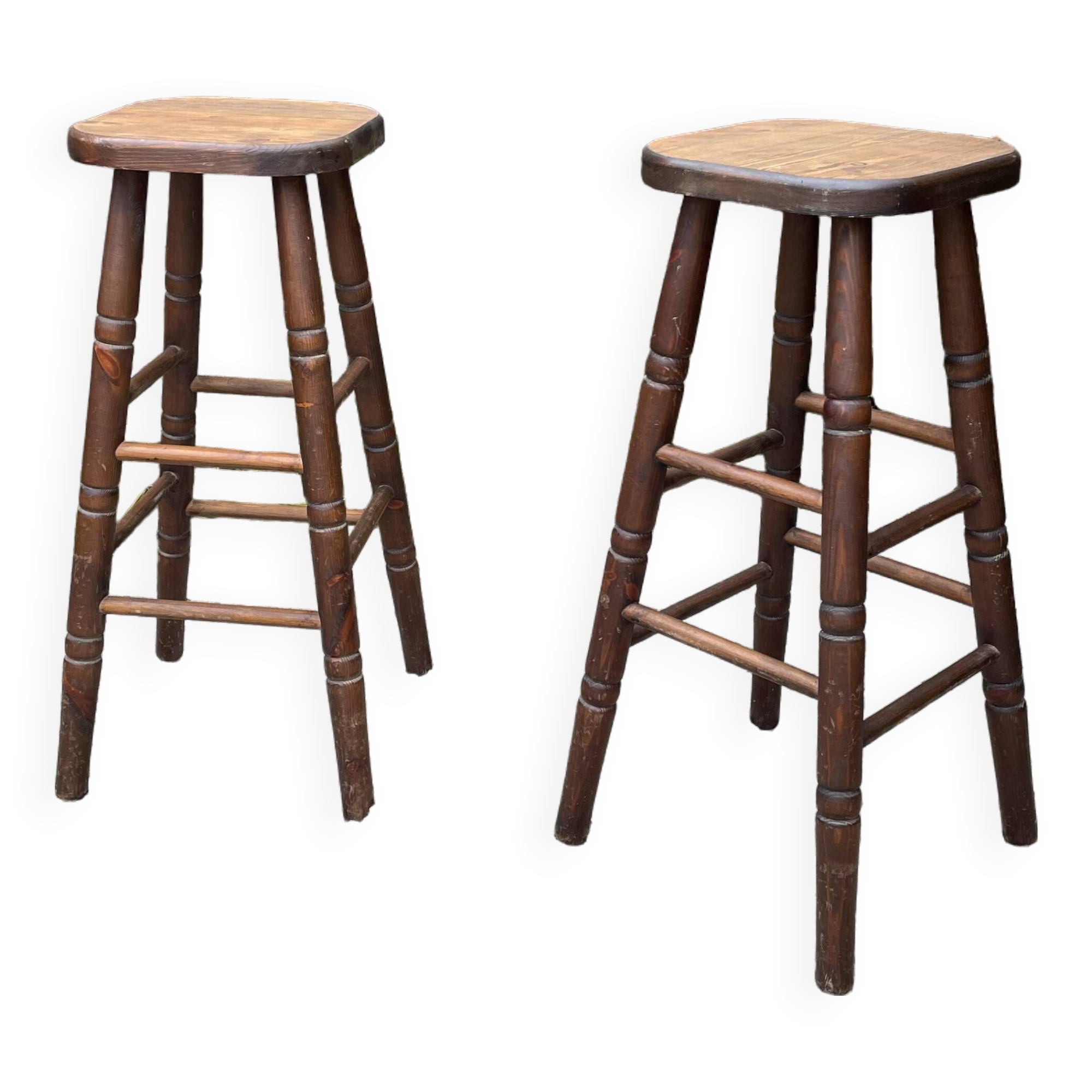 Wooden stools