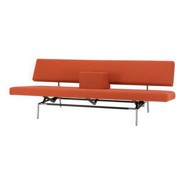 Lit de jour BR 02 en orange - Martin Visser pour 't Spectrum, années 1980