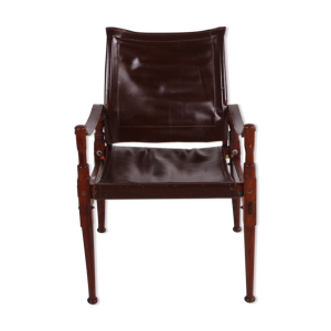 Fauteuil safari en bois