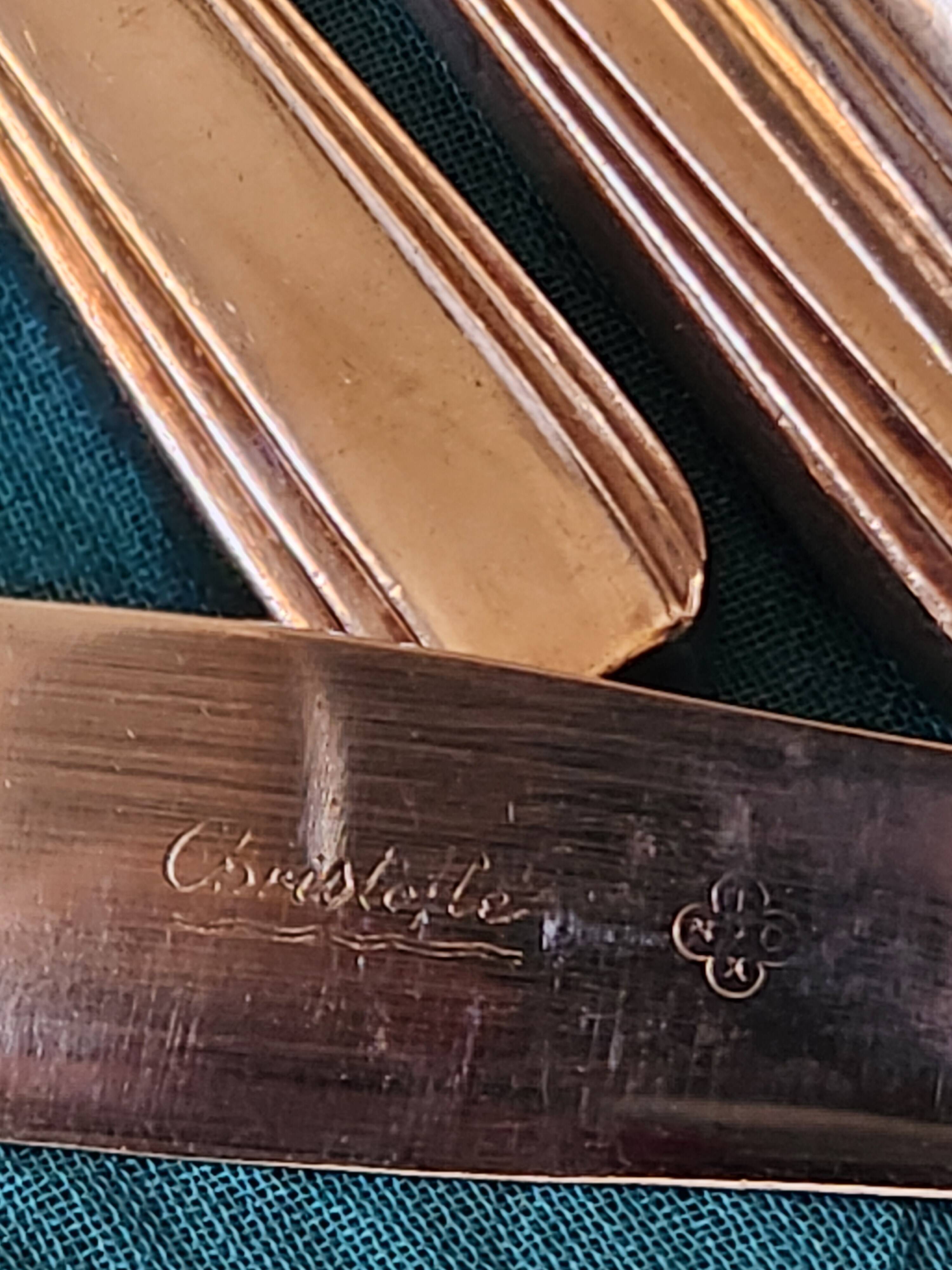 Ménagère "Boréal " Christofle 84 pièces