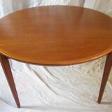 Round dining table in teak, Henry Rosengren Hansen