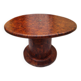 Thuya marquetry coffee table - Art Deco