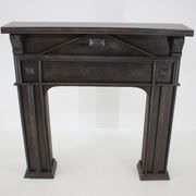 Antique Oak Fireplace Mantel