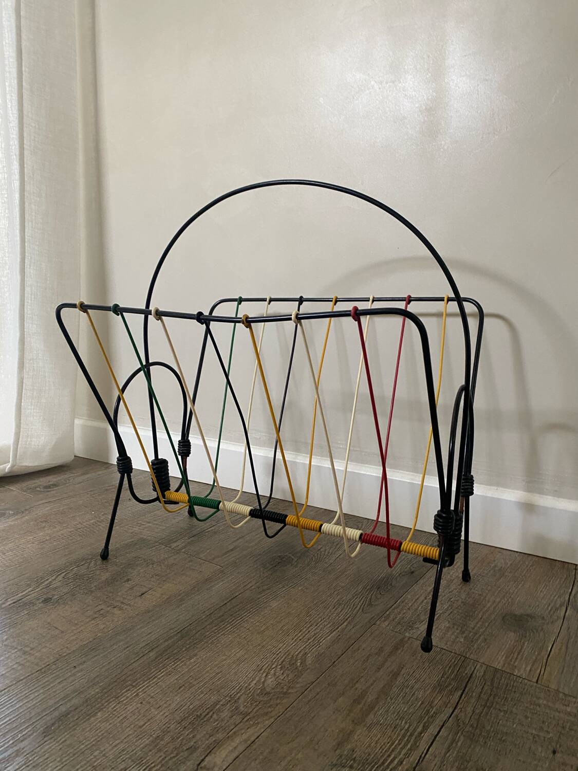 Vintage magazine holder