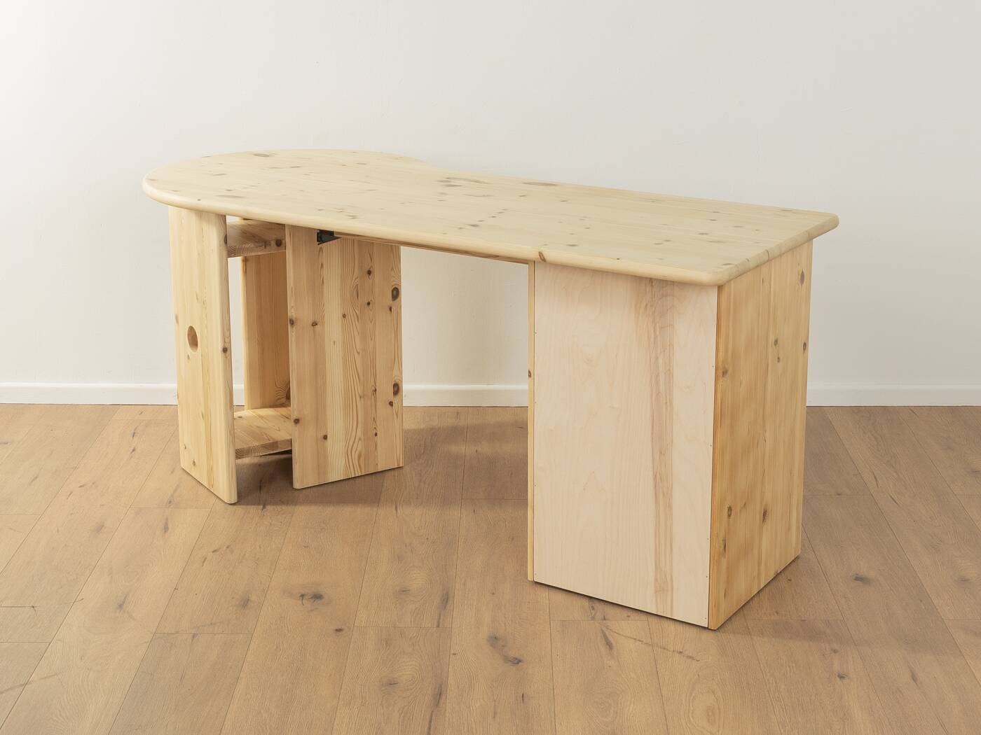 Solid wood desk from the 1980s