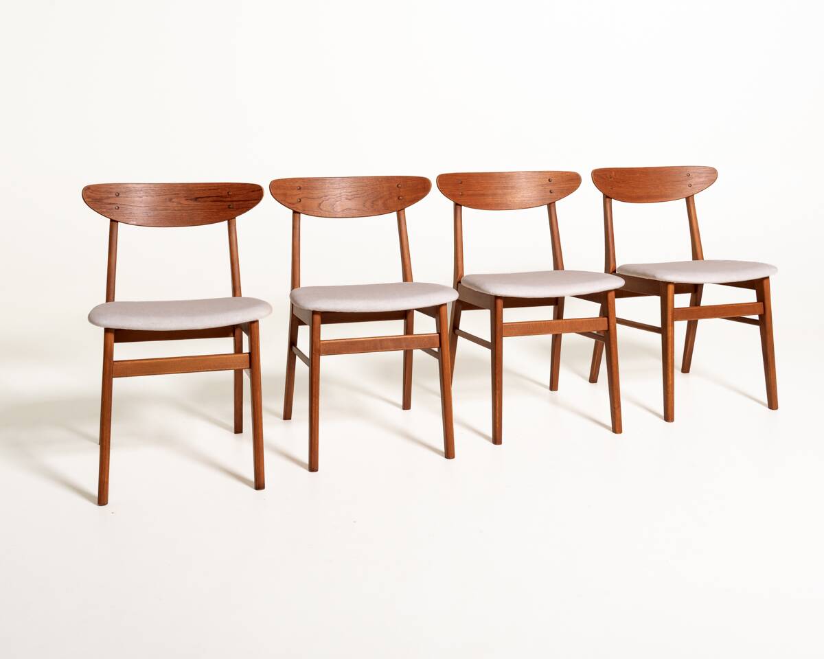 Set of four “Monaco” 210 chairs by Farstrup, 1960s