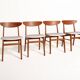 Set of four “Monaco” 210 chairs by Farstrup, 1960s