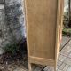 Parisian glass cabinet art deco raw wood 1930