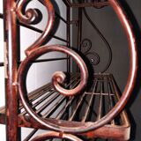 Metal floor baker style