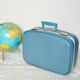 Suitcase 50s hostess