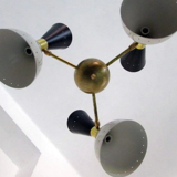 Lustre diabole noir et blanc