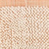 6x10 Pale Salmon Beige Handmade Contemporary Vintage Rug