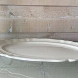 Sarreguemines France vintage oval serving dish