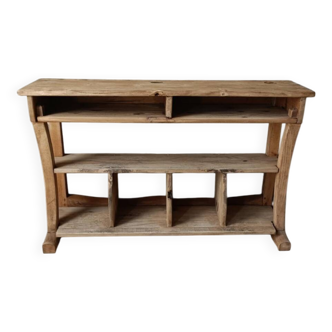 Console, meuble d'entrée en bois