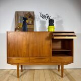 High mid-century modern teak sideboard – 1960s