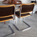 Lot 4 chaises cesca de Marcel Breuer