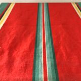 Beach or garden folding, bayadère canvas