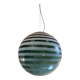 Italian Glass Swirling Multicolors Pendant Sphere