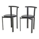 Set of 6 MK9170 POSTMODERN STYLE METAL FRAMED CHAIR