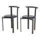 Set of 6 MK9170 POSTMODERN STYLE METAL FRAMED CHAIR