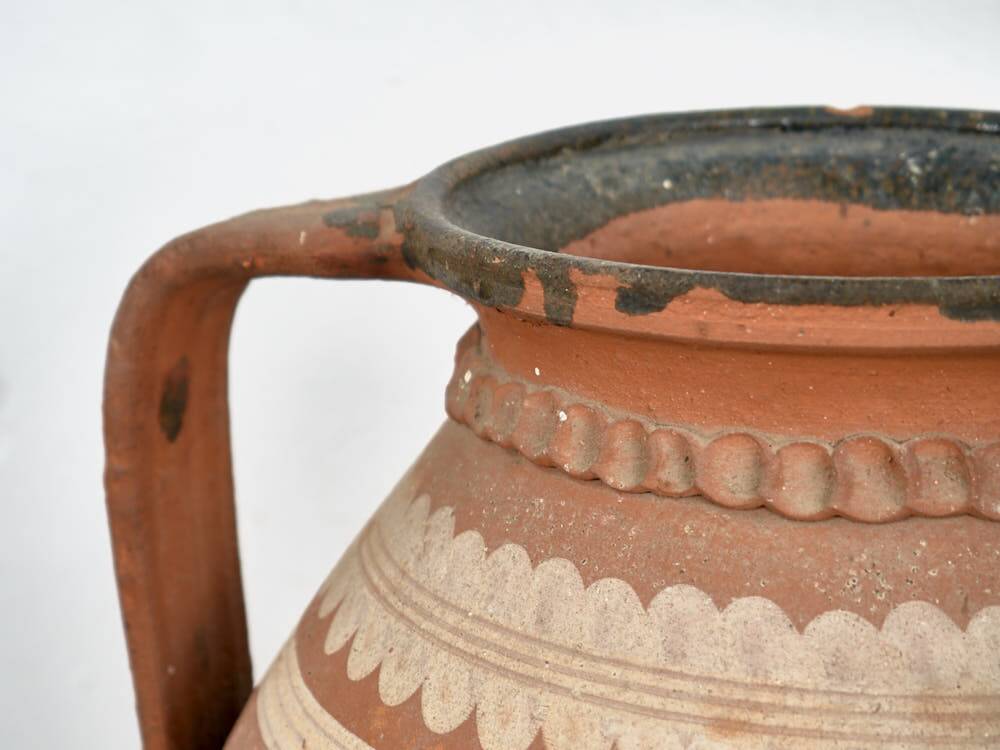 Antique ceramic vase with handles (c.1920)