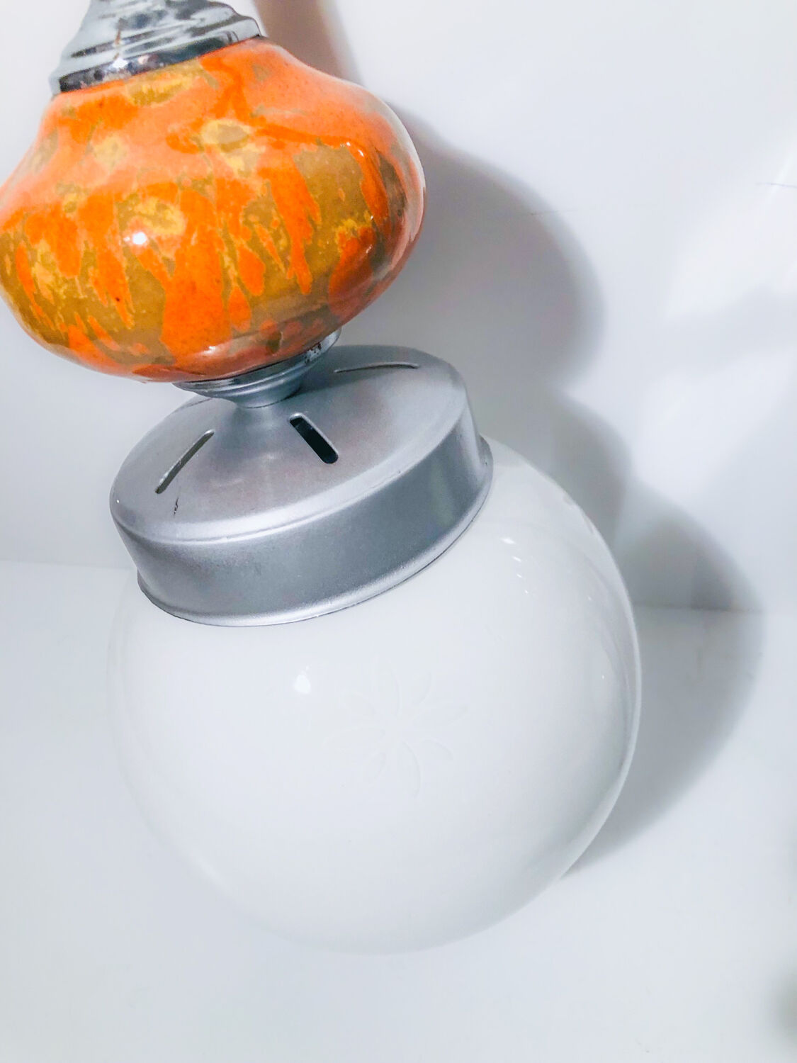 Vintage ball sconces