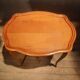 Side table in cherry wood, Louis XV style.