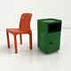 Componibili cabinet in green by Anna Castelli Ferrieri for Kartell, 1970
