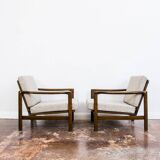 Fauteuils Mid-Century par Zenon Bączyk, années 1960, lot de 2