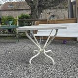 Iron garden table