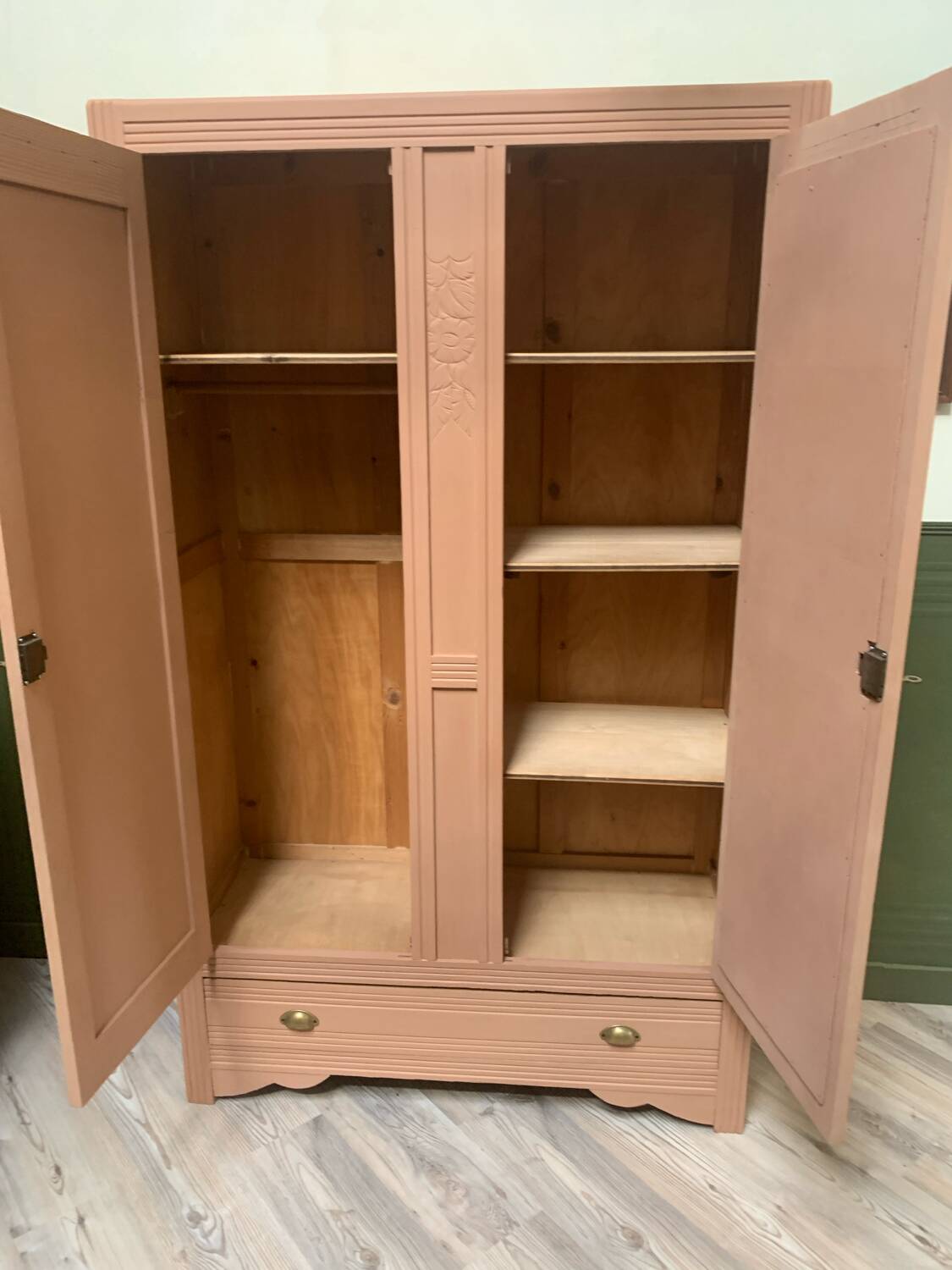 Parisian terracotta wardrobe