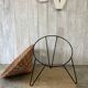Fauteuil corbeille vintage