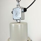 Large Industrial Enamel Factory Pendant Lamp from Elektrosvit, 1960s