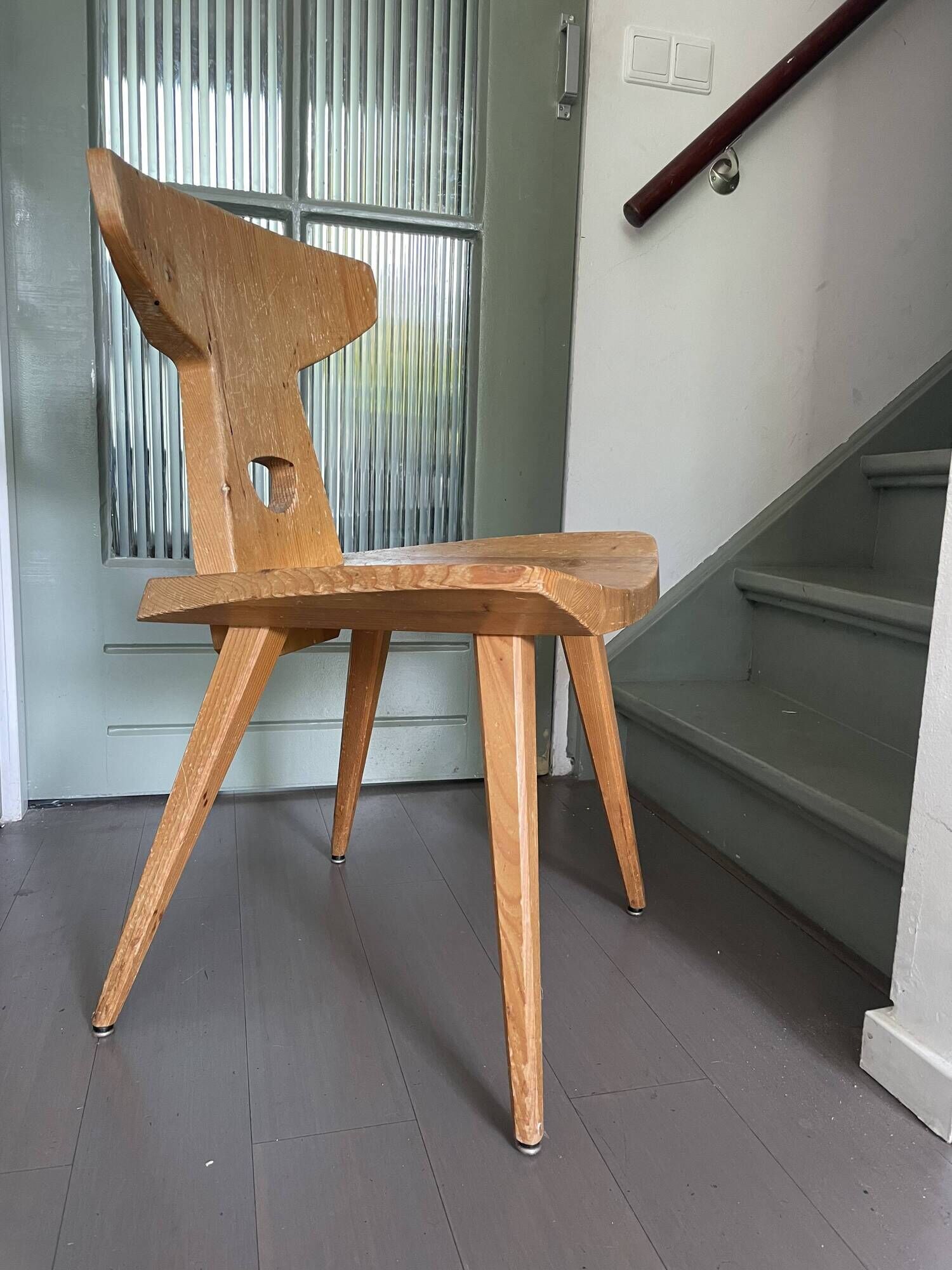 Jacob Kielland-Brandt Pine Chair 1960's