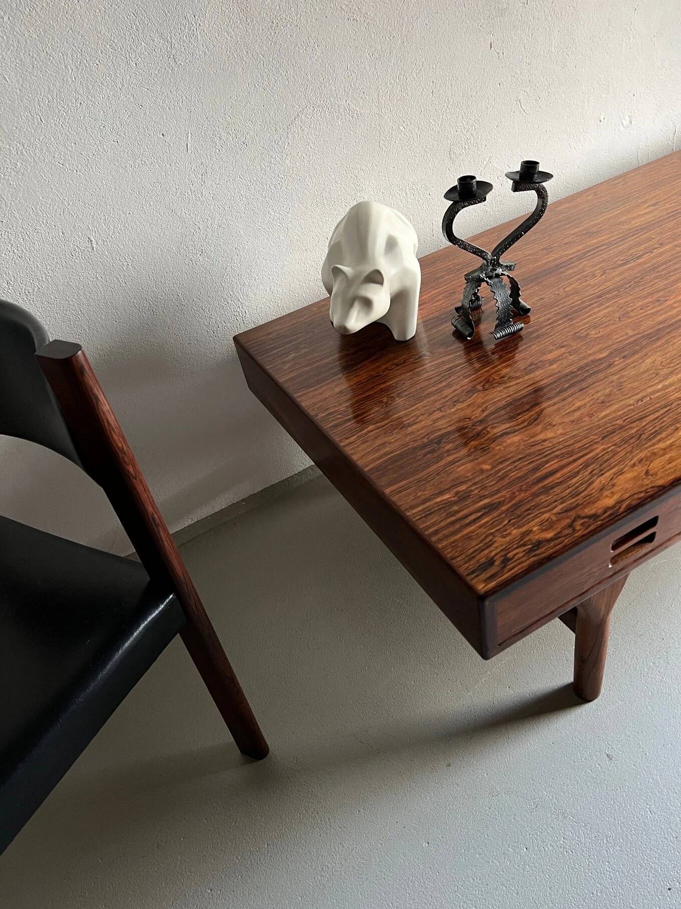 Rosewood coffee table by Nanna Ditzel for Søren Willadsen, Denmark, 1950s