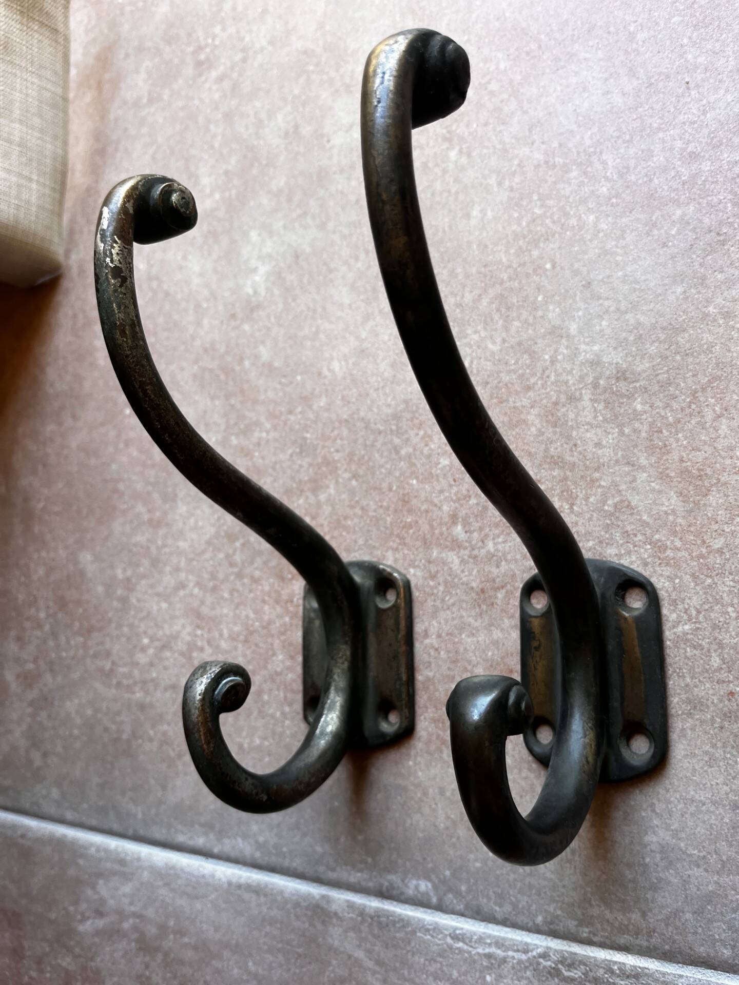 Old coat hooks