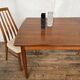 Scandinavian table in vintage teak 1960 Samcom edition