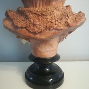 Bust signed D. Van Den Bossche in terracotta