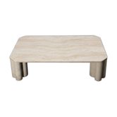 Antona travertine coffee table by the Italian publisher Up&Up.