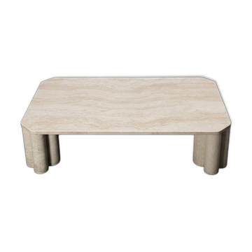 Antona travertine coffee table by the Italian publisher Up&Up.