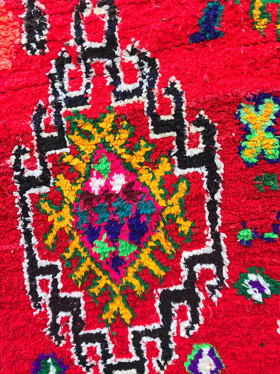 Carpet boucherouite 260 x 155 cm