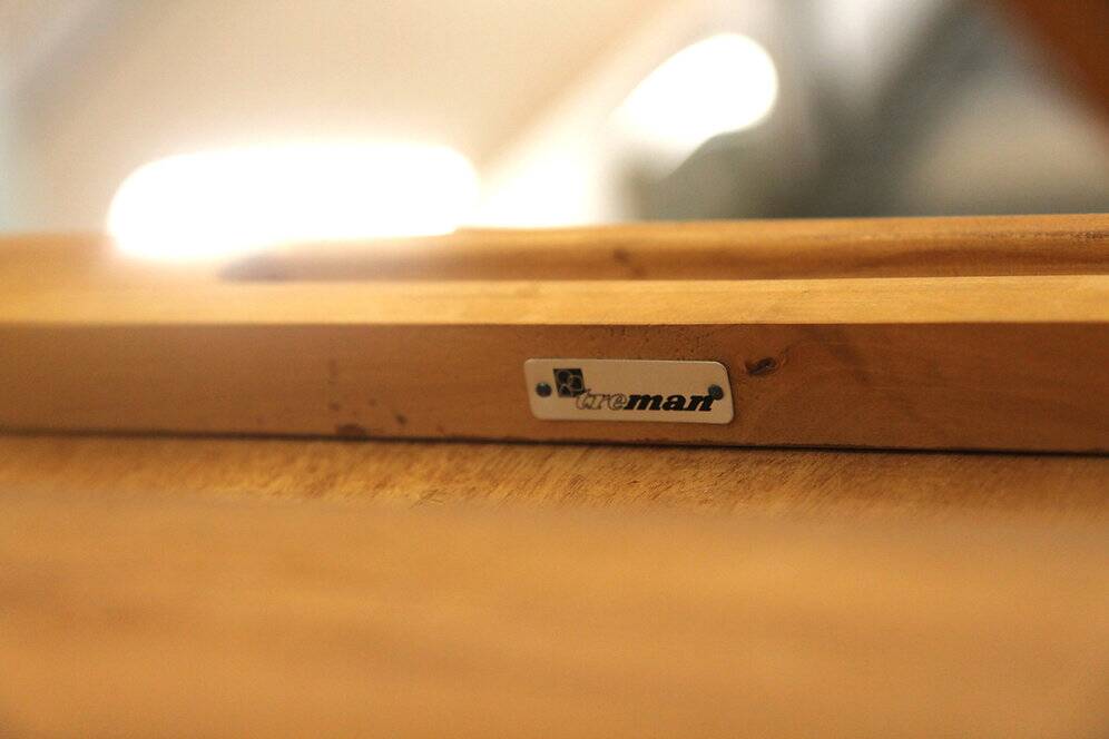 Scandinavian teak dining table, Treman, Sweden, 1960