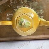 Vintage slip teapot
