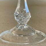 Bougeoir en cristal.