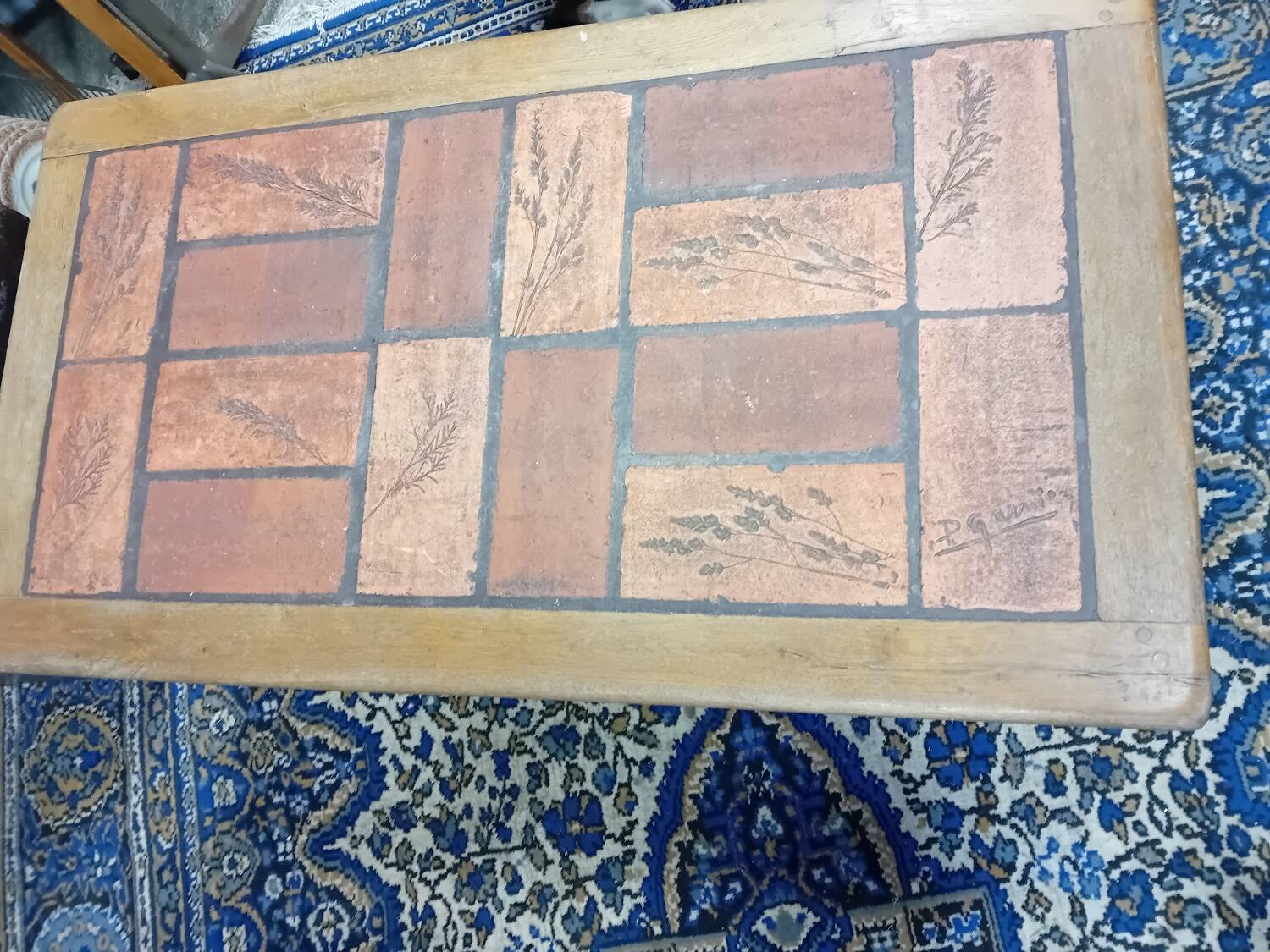 Vintage coffee table by Garnier