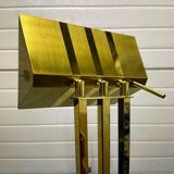 Deknudt House Hollywood Regency floor lamp in gold brass