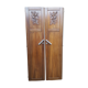 Pair of solid wood Art Deco doors