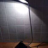 Designer metal lamp.